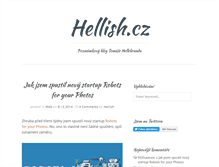 Tablet Screenshot of hellish.cz